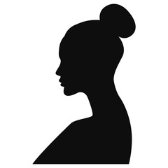 Woman Head Silhouette