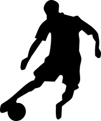 The football player  1