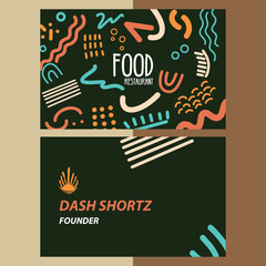 Flayer design, banner, card name for company or event fun