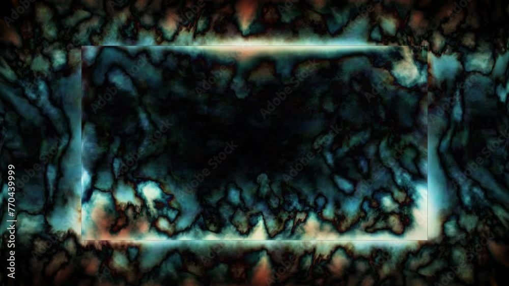 Poster Color abstract background. Loop Animation.