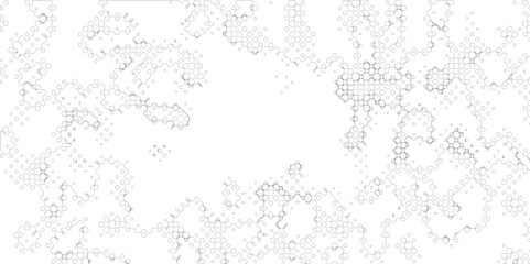 Abstract halftone bright white and black rainbow digital dots technology illustration multicolor seamless background, modern wallpaper metal monochrome background of spots design geometric shape,