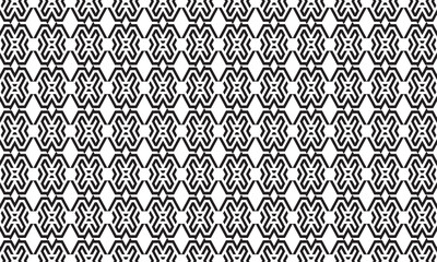 Embrace timeless elegance with this captivating black and white geometric pattern. Perfect for adding sophistication to your designs.