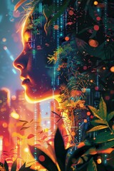 A graphic for a developer's conference focused on the beauty of coding