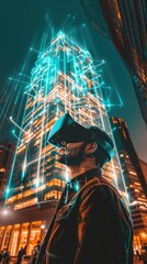 Augmented reality for architectural design, vivid hues
