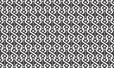 Embrace timeless elegance with this captivating black and white geometric pattern. Perfect for adding sophistication to your designs.