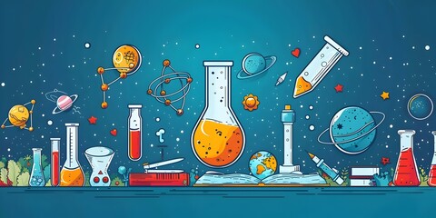 Diverse Science Fair Project Displays Discovery Path and Educational