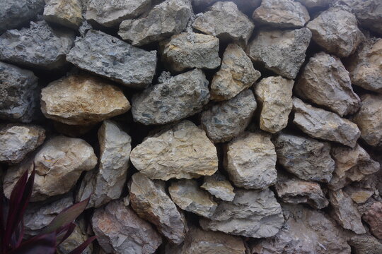 ungrouted stone masonry riprap wall 1