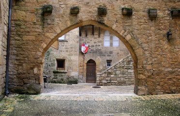Fototapeta na wymiar Ville de Sarlat - Cité médiévale de Dordogne