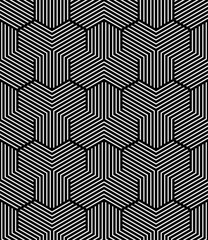 geometric seamless pattern vector image