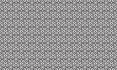 Embrace timeless elegance with this captivating black and white geometric pattern. Perfect for adding sophistication to your designs.