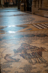 floor of a church old hisory