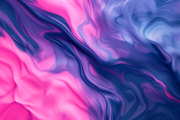 Obraz premium pink and purple marbled background with flowing wavy veined texture