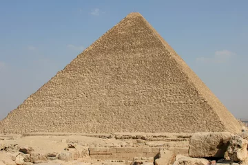 Fotobehang Great pyramids of Egypt. © nas