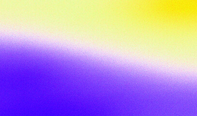 blue white yellow color gradient noise texture background, shine bright light and glow template empty space