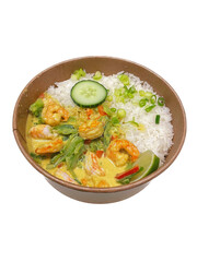 curry crevettes thaï
