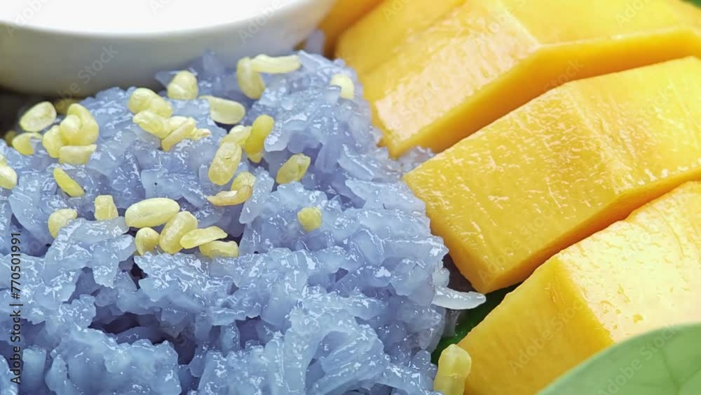 Poster mango sticky rice