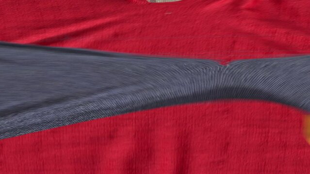 Looping Cloth Tearing 1