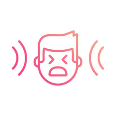 Noise icon editable stock vector icon	