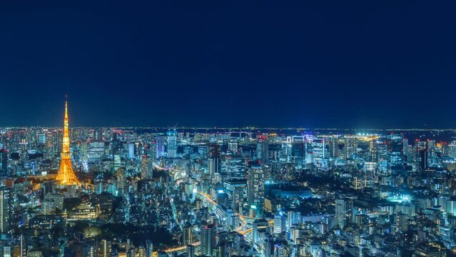 東京風景・タイムラプス