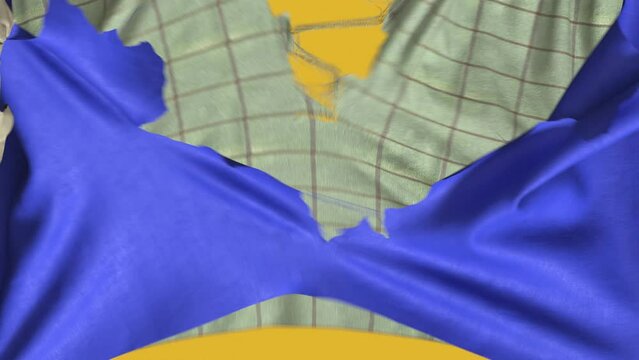 Looping Cloth Tearing 2