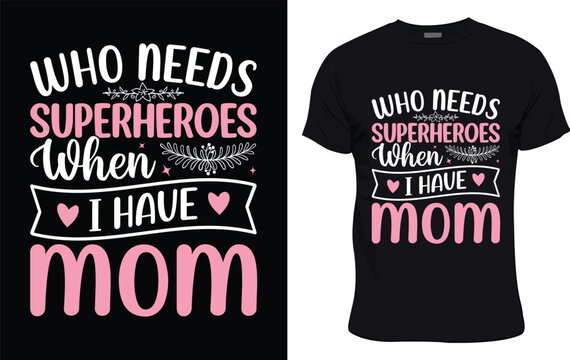 colorful graphic t shirt mothers day t shirt design 