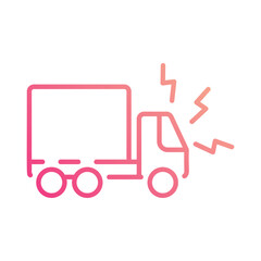 Truck  icon editable stock vector icon	
