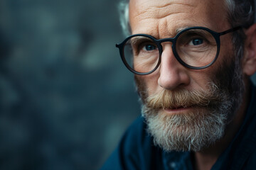 Photo of european man in glasses. Png high quality image. For banners and glasses shop advertising web banners and printing. 