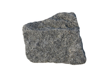 natural stone granite isolated on white background