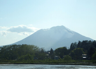 岩手山の見える風景