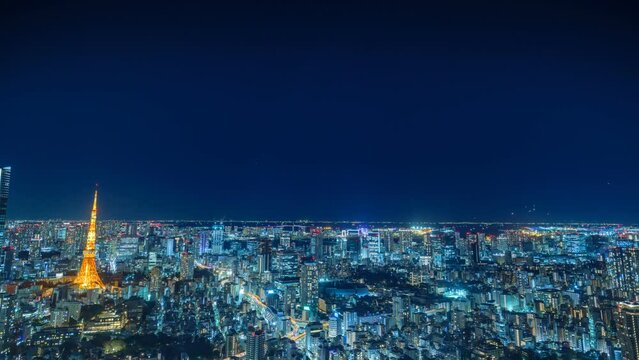 東京風景・タイムラプス