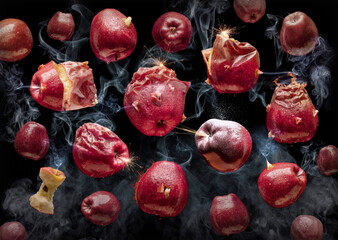 Armada de manzana (aus der Fotoserie "Fruta exotica")