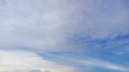 Cumulonimbus clouds in the blue sky for your background. 