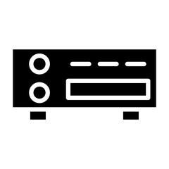 Cd Player glyph icon