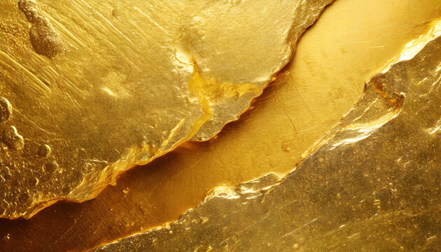 gold texture used as background. Generative AI.