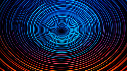 Concentric circles abstract background