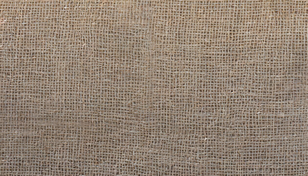 Hessian texture natural color background. Generative AI.