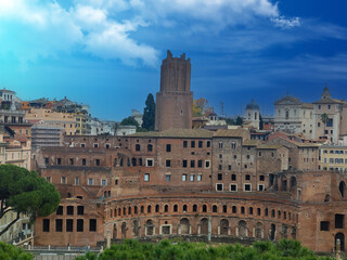Fototapeta na wymiar Rome city