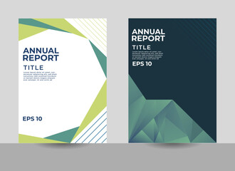 Fototapeta premium Annual report cover design, pamflet cover design, book cover, portofolio cover design, company profile design