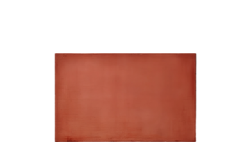Red Square Tile on White Background. On a White or Clear Surface PNG Transparent Background.