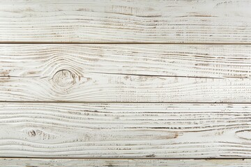 Obraz premium Rustic white wooden planks with vintage texture, perfect for a natural and simplistic background - Concept of rustic charm, shabby chic, and country style