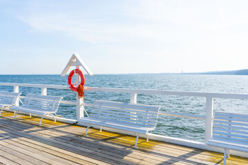 lifeguard tower on the beach