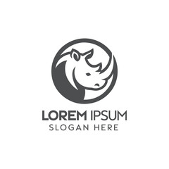 Striking Black and White Logo Featuring a Stylized Bull Design for Brand Identity
