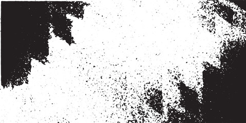 Subtle halftone vector texture overlay. Monochrome abstract splattered background.