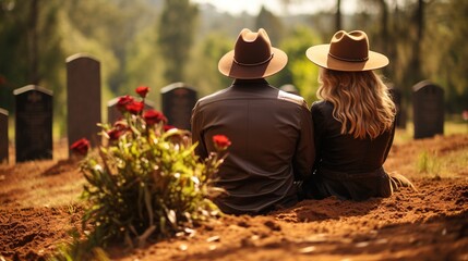 Obraz premium A Poignant and Respectful Memorial Day Honoring the Fallen Heroes