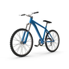 Highly Detailed Realistic Bicycle 3D Model PNG - Perfect for Urban Lifestyle and Cycling Projects