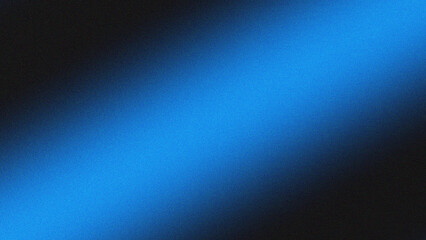 grainy abstract blue background with abstract rays and motion blur, gradient grain background