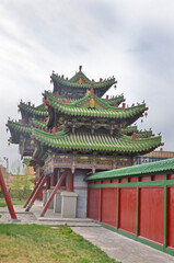 Fototapeta premium The Bogd Khan Palace Museum in Ulaanbaatar, Mongolia