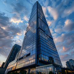 Magnificent View of the Modern IHO Building in the Heart of the City