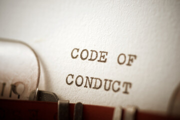 Code of conduct phrase - 770589335