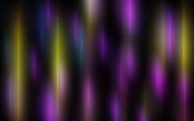 Beautiful abstract colorful background with  yellow, purple neon lines. Fantastic glow